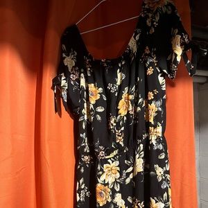 Womens Floral Jumpsuit